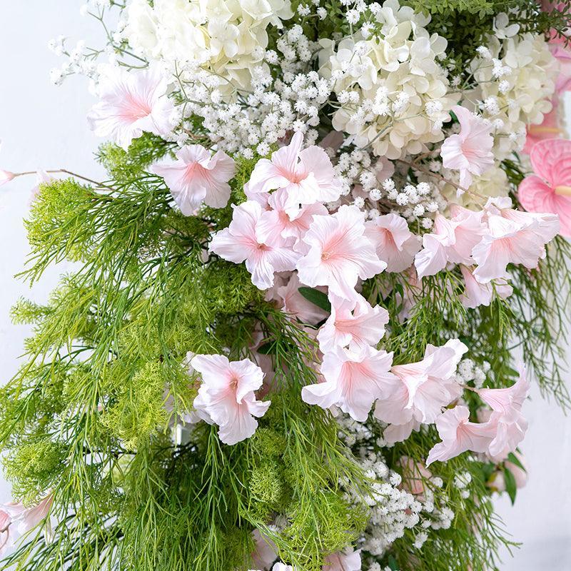 Wedding Green Strip Party Background Flower Arch Decoration - Uflower