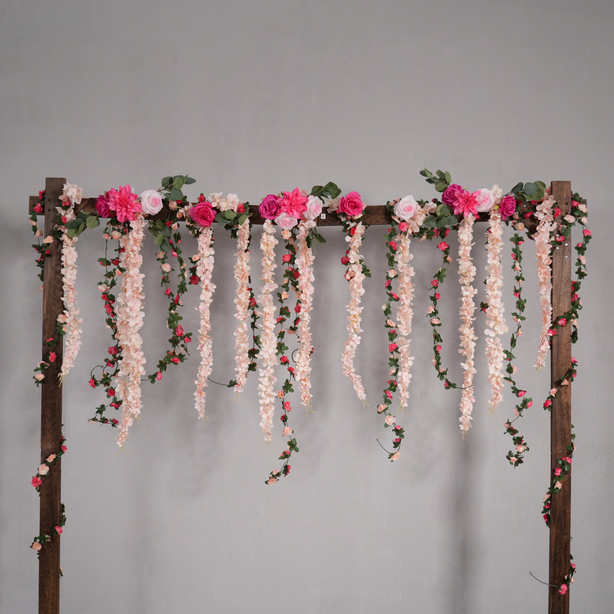 DIY Silk Flower Vines for Wedding & Hanging Decor Flower Kit MJ80007-01