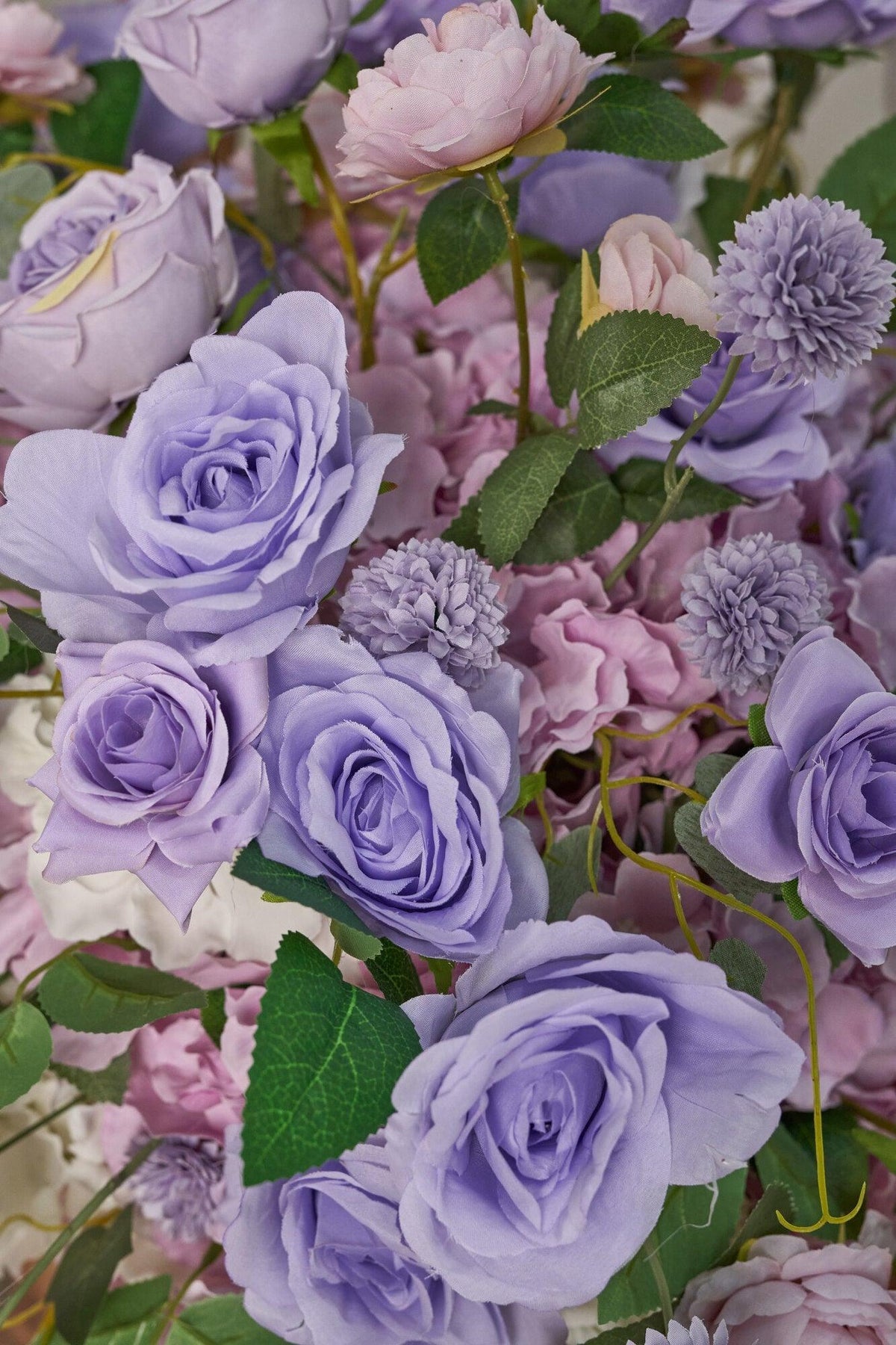 New Flower Ball Retro Purple Rose Wedding Proposal Party Centerpieces Decor - Uflower