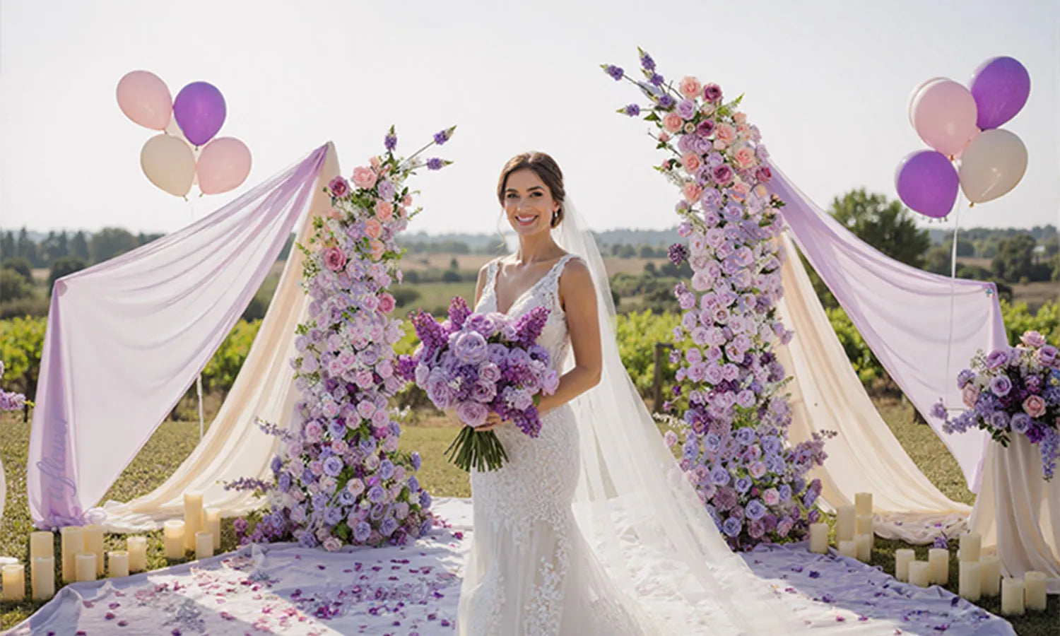 Stunning Outdoor Wedding Arch Ideas from Real Brides