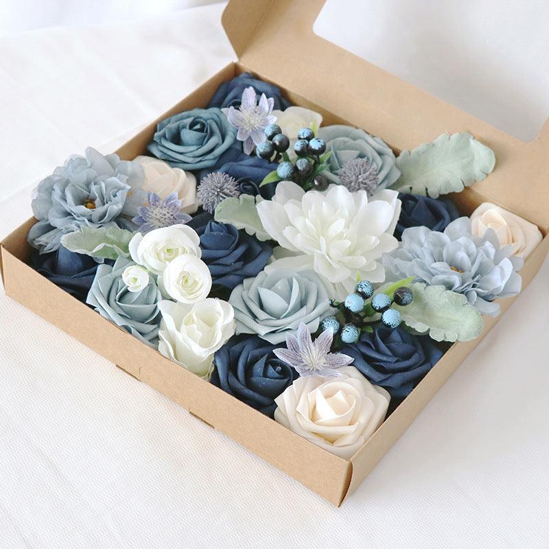 Simulation Boxed Flowers Wedding Holiday Party Handout Gift Flower Box Wedding Diy - Uflower