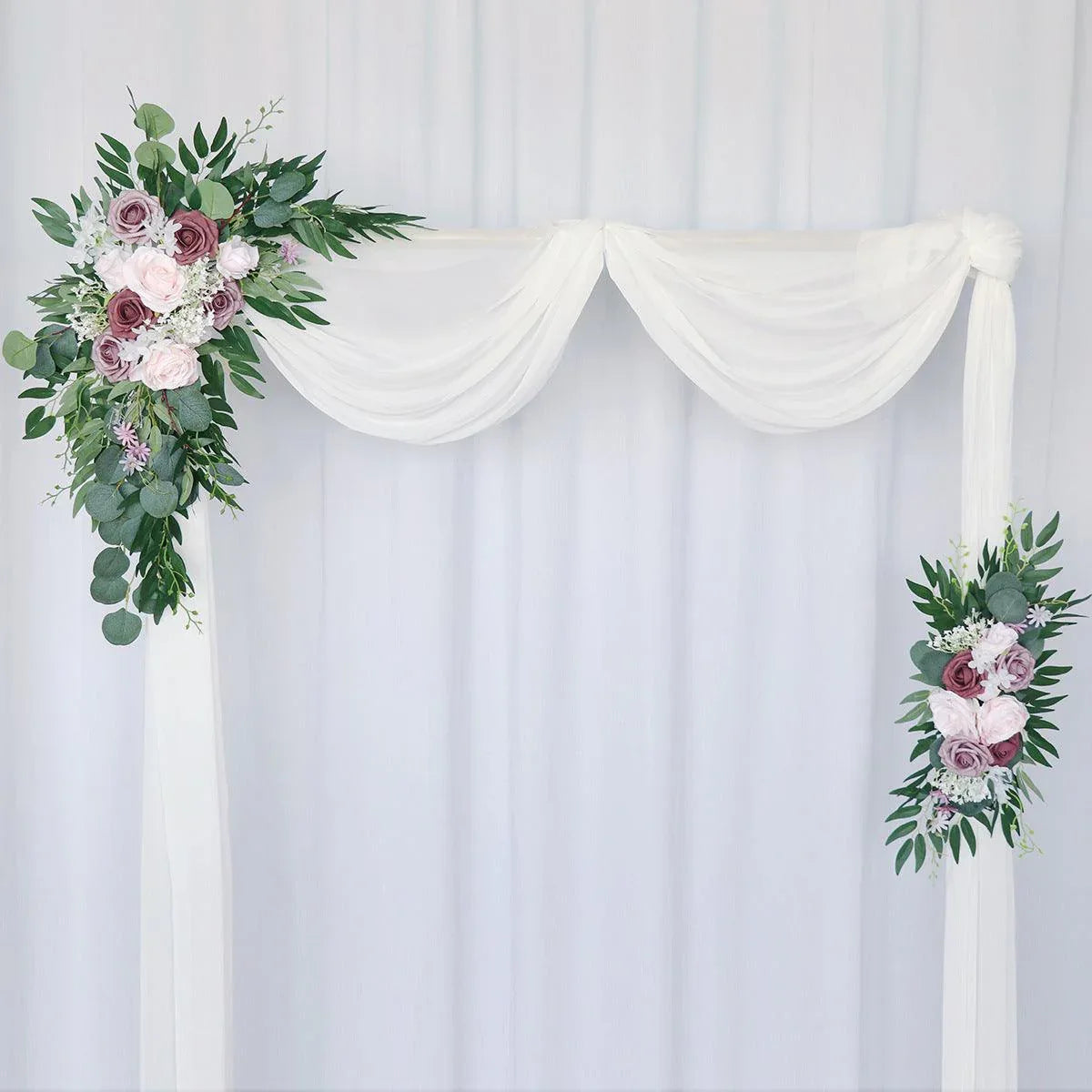 Rustic Wedding Arch Hanging Corner Floral Decor - Uflower