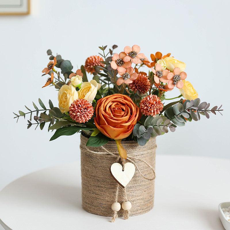 High-grade living room table home decoration flower arrangement floral arrangement - Uflower