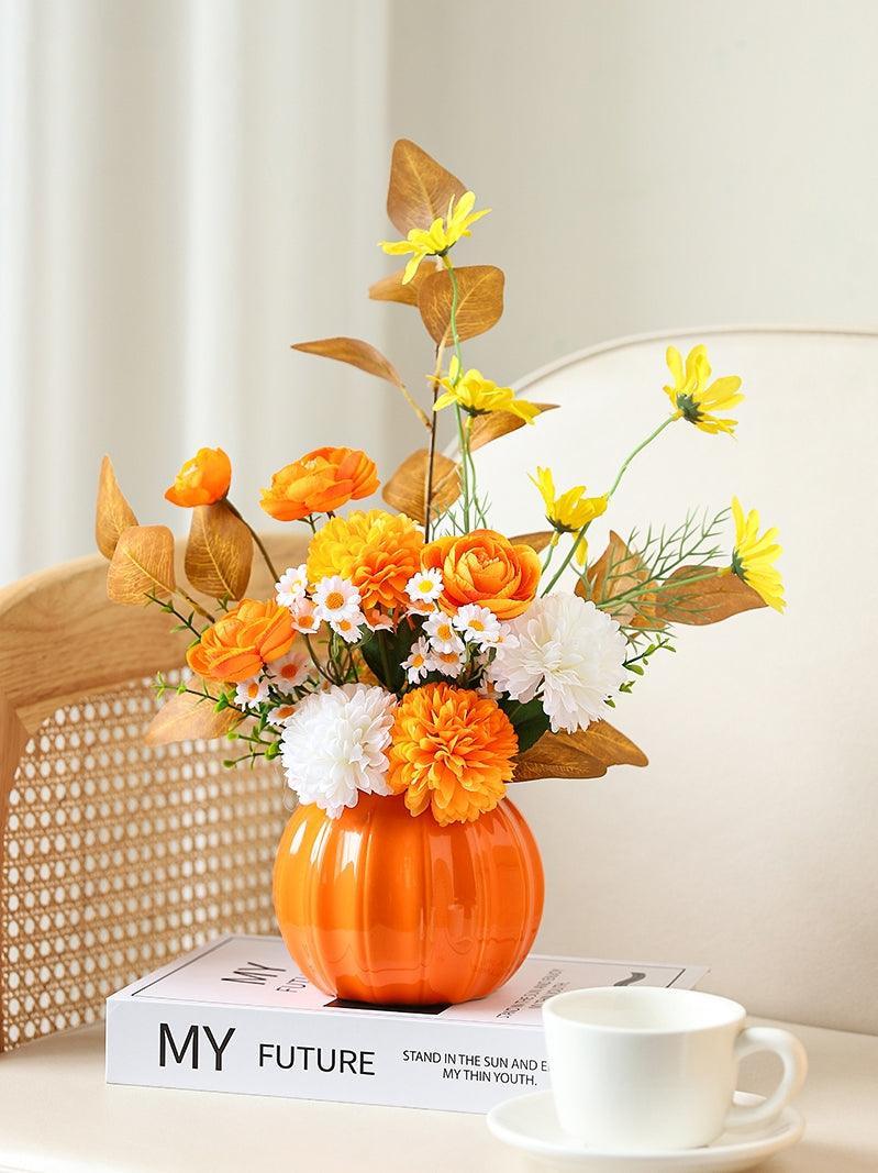 Simulation flowers light luxury high-grade dried flower bouquet living room flower arrangement - Uflower