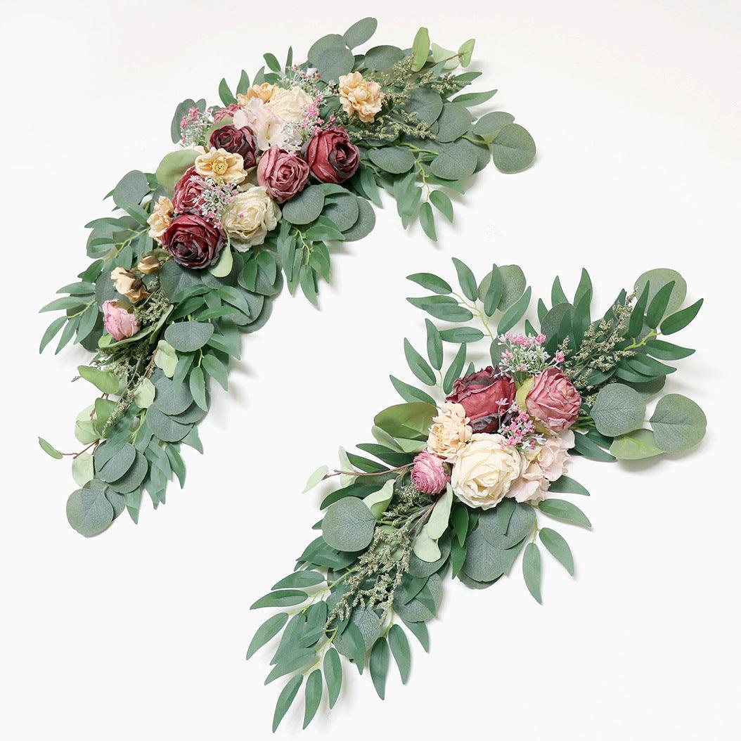Multicolor Greenery Wedding Hanging Corner Floral Decor - Uflower