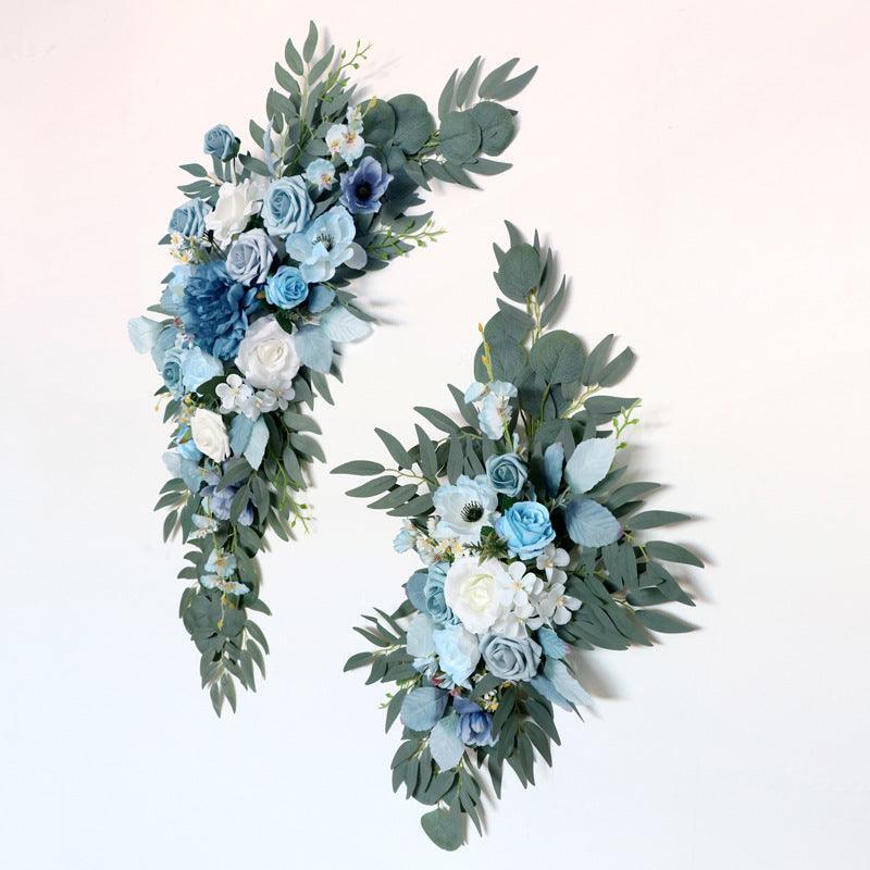 Simulation arch flower welcome flower row lintel flower water sign corner flower artificial - Uflower