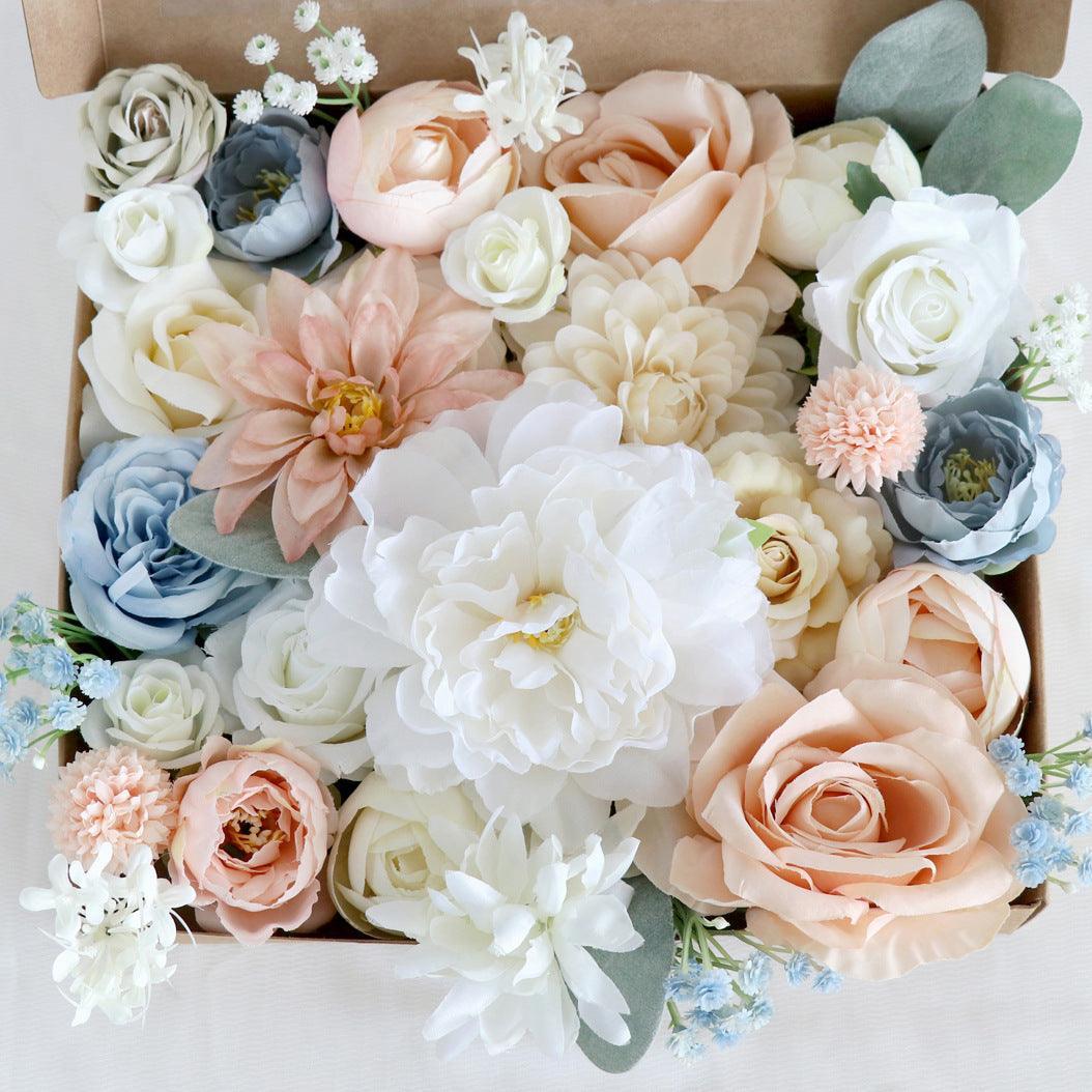 New simulation boxed flowers wedding atmosphere decoration props outdoor decoration gifts - Uflower