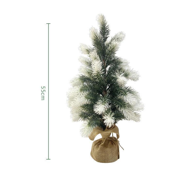Simulation pine needle stakes Christmas Christmas tree home indoor table decorations artificial pine needle stakes - Uflower