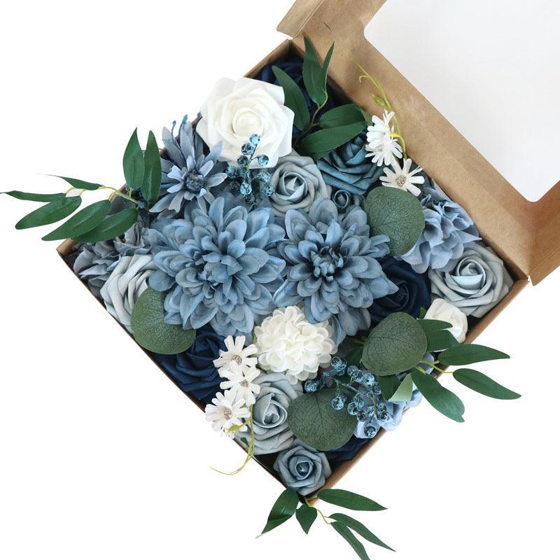 Wedding bridesmaid hand bouquet wedding birthday party favor flower box - Uflower