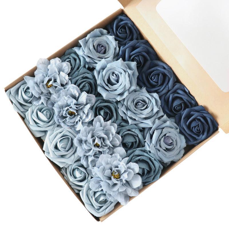 Gift Box PE Rose Flower Box Wedding Diy Simulation Flower Boxed Flowers Wedding Celebration - Uflower