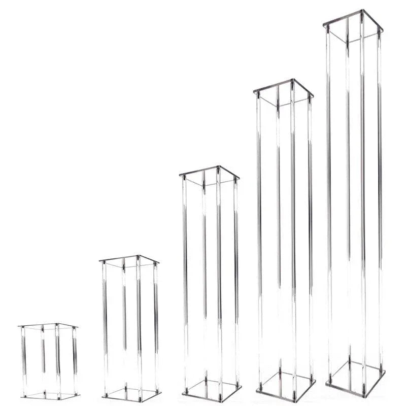 Acrylic flower rack transparent square wedding props - Uflower