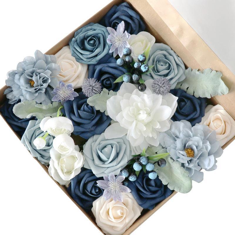 Simulation Boxed Flowers Wedding Holiday Party Handout Gift Flower Box Wedding Diy - Uflower