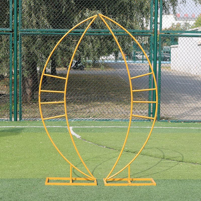 Wedding Iron Art Moon Arch Frame Party Balloon Background - Uflower