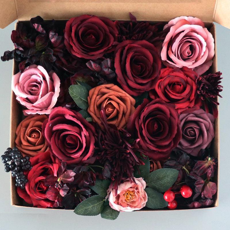 Simulation Rose Boxed Flowers Wedding Birthday Party Gift Flower Boxes - Uflower