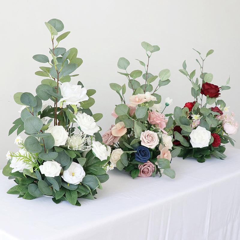 Simulated Flower Wedding Table Flower Road Guide Ground Flower Decoration Flower Ball - Uflower