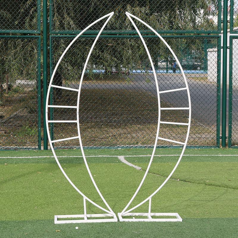 Wedding Iron Art Moon Arch Frame Party Balloon Background - Uflower