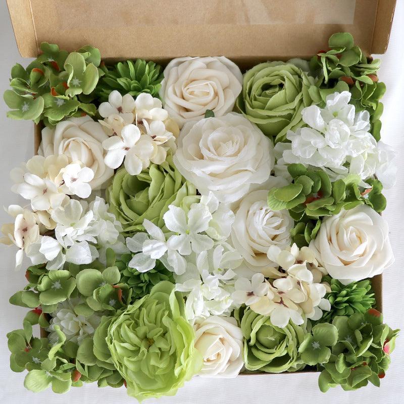 Wedding Diy Bridal Bouquet Boxed Flowers Wedding Birthday Party Favor - Uflower