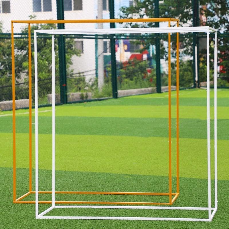 Iron Art Box Geometric Background Decoration Wedding Props - Uflower