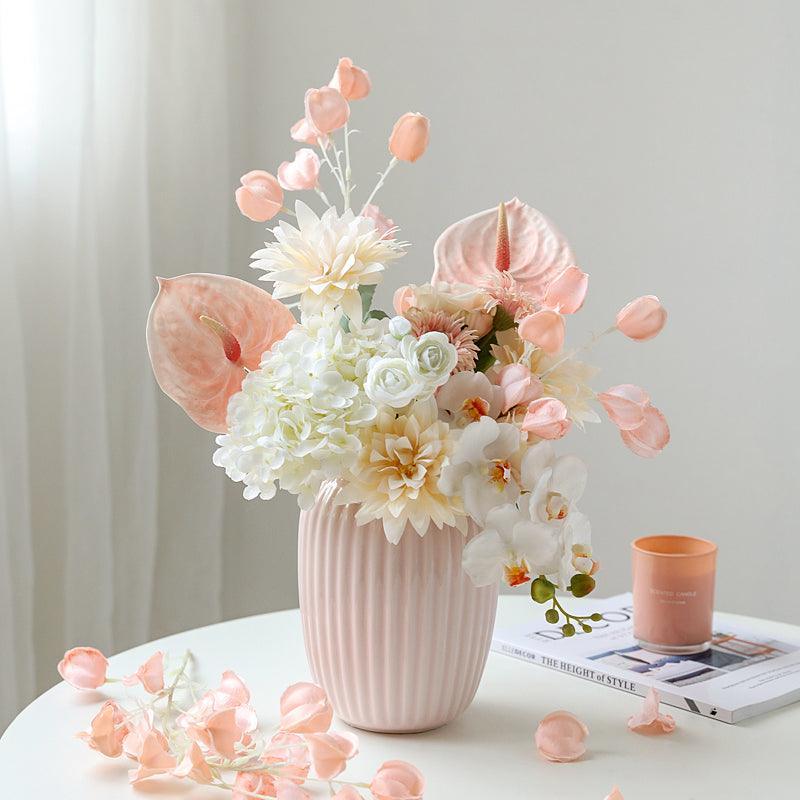 Simulation flower bouquet arrangement living room table decoration flower set floral arrangement - Uflower