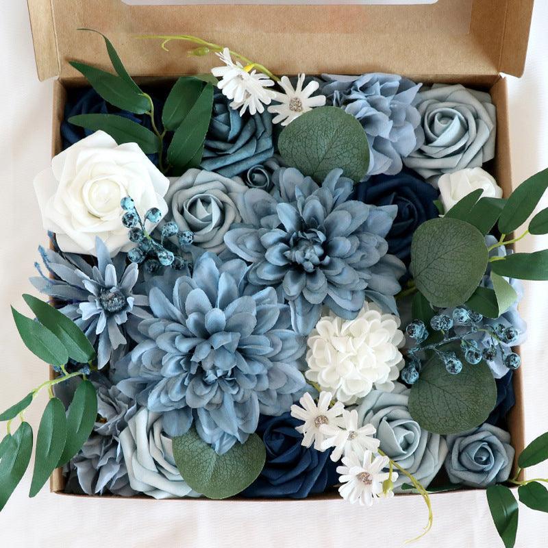 Wedding bridesmaid hand bouquet wedding birthday party favor flower box - Uflower