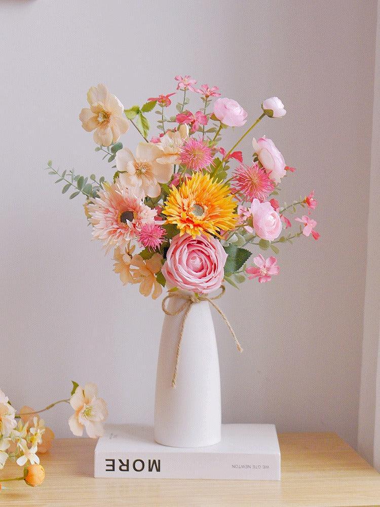 Simulation flowers living room decoration floral arrangement bouquet - Uflower