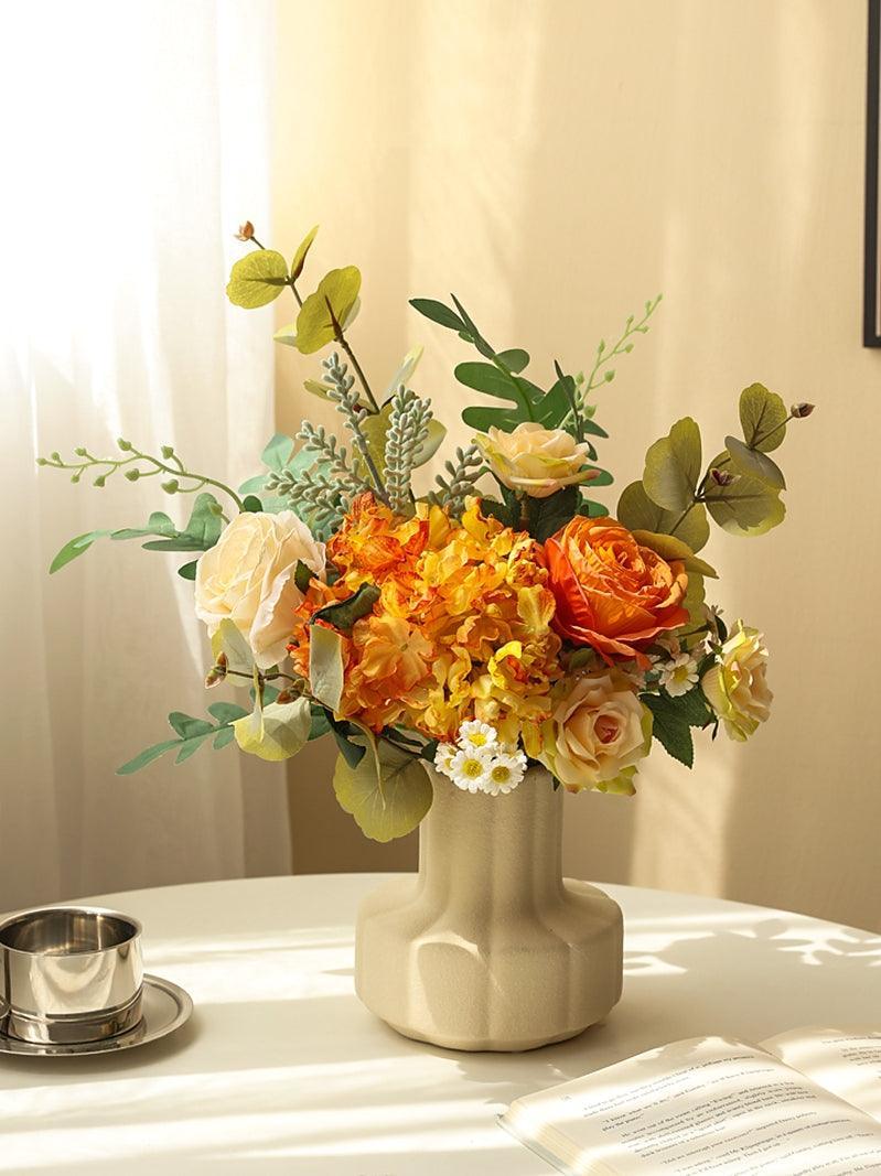 Premium Feeling Hydrangea Simulation Flower High-end Floral Dried Flower Arrangement - Uflower