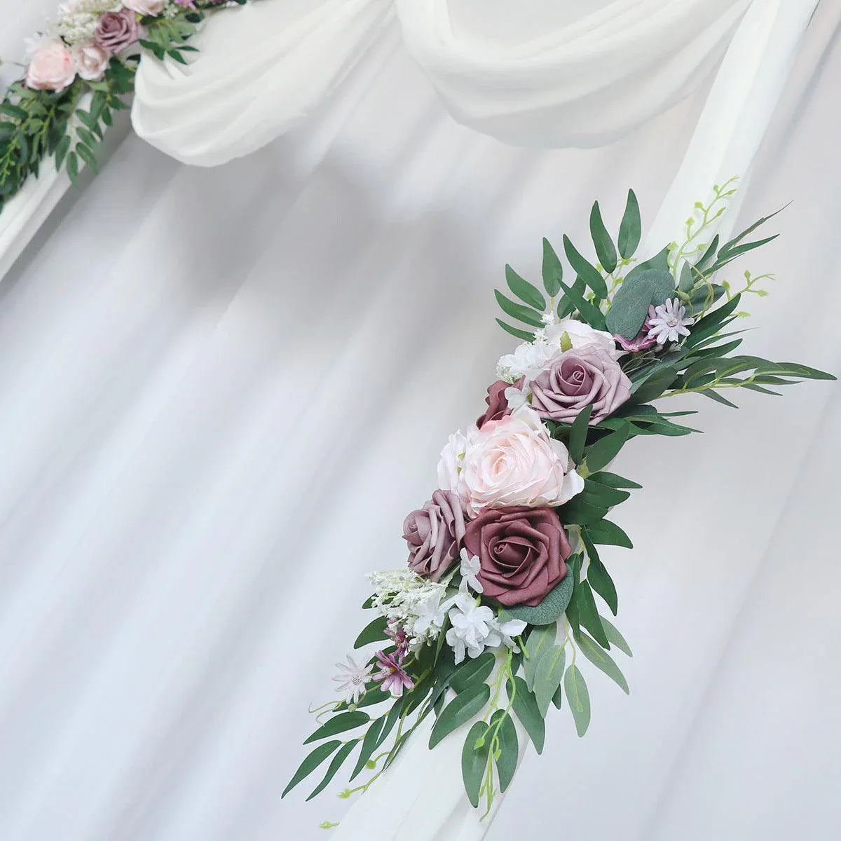 Rustic Wedding Arch Hanging Corner Floral Decor - Uflower