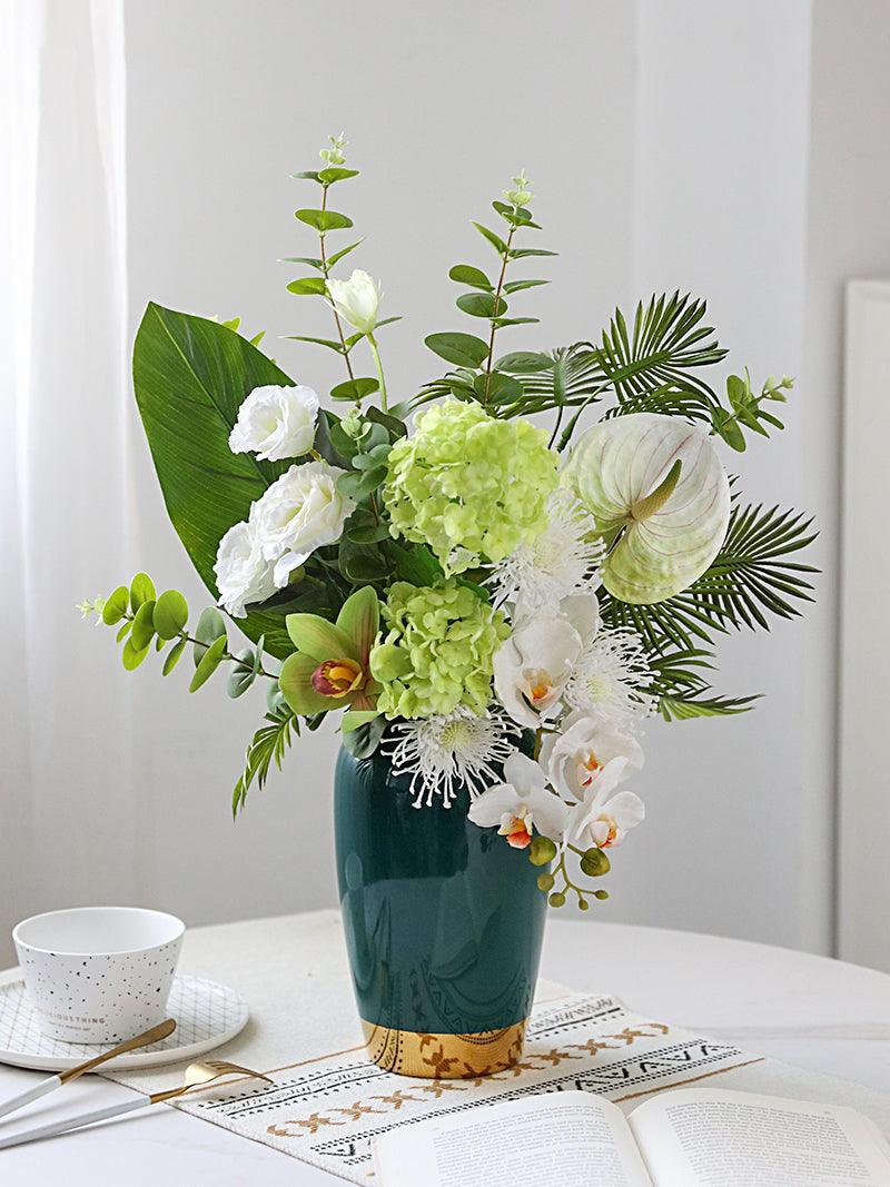 Simulation flowers fake flowers living room furnishings high-grade table arrangement floral art ornaments - Uflower