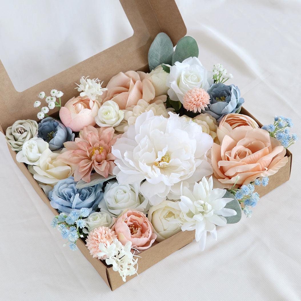 New simulation boxed flowers wedding atmosphere decoration props outdoor decoration gifts - Uflower