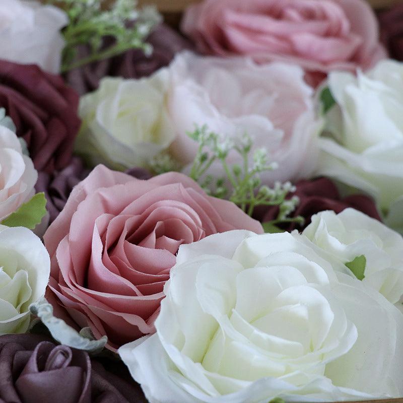 Creative Simulation Rose Box Valentine's Day Birthday Gift Box Flower DIY Bridal Bouquet - Uflower