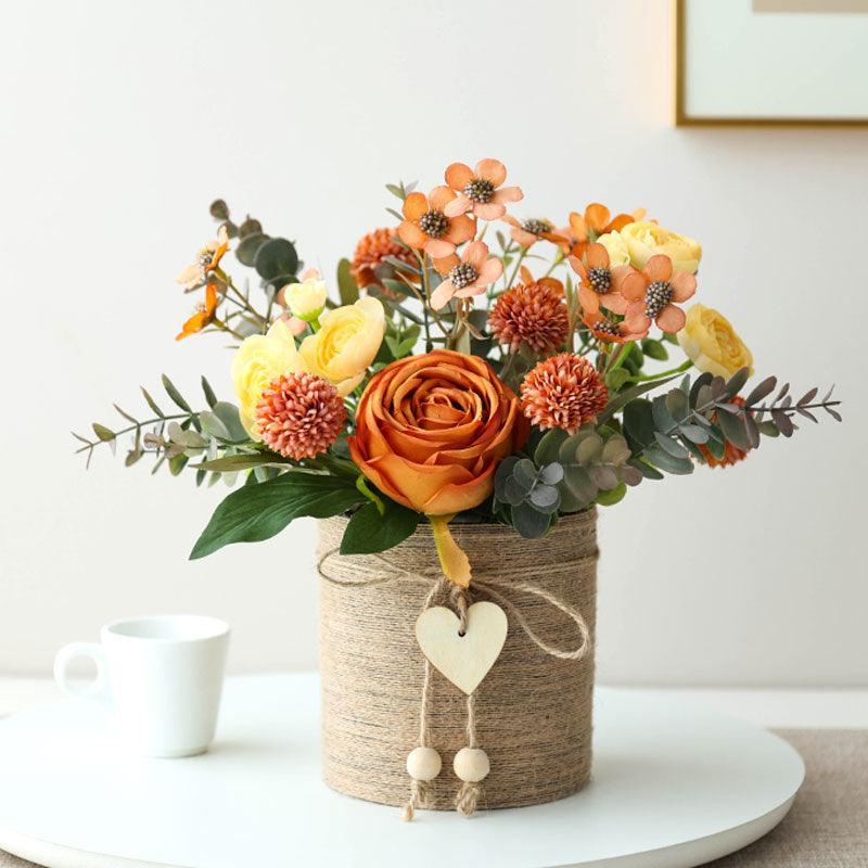 High-grade living room table home decoration flower arrangement floral arrangement - Uflower