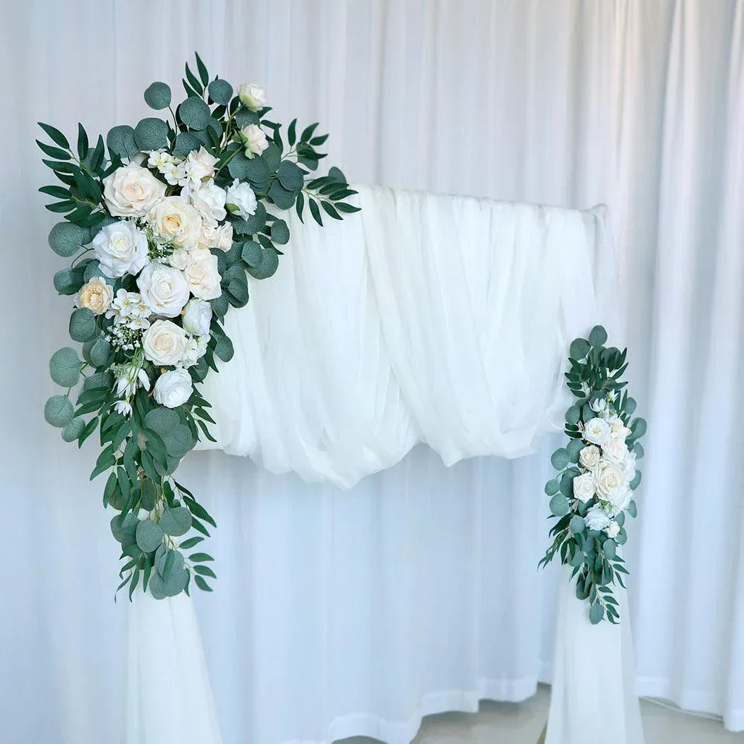 2023 new wedding arch flower decoration Mori outdoor wedding scene decoration - Uflower