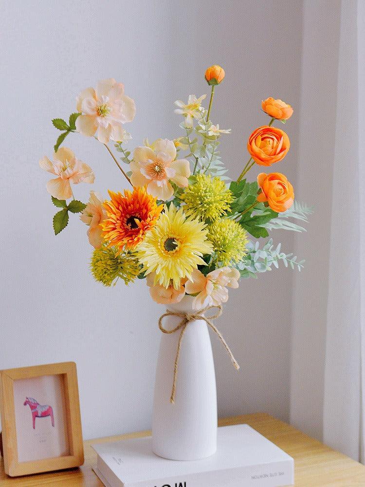Simulation flowers living room decoration floral arrangement bouquet - Uflower