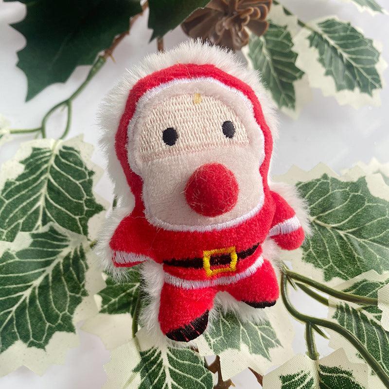 Christmas Greenery Indoor Decoration Father Christmas Bow Festive Atmosphere Decoration Decorative Wall Hanging - Uflower