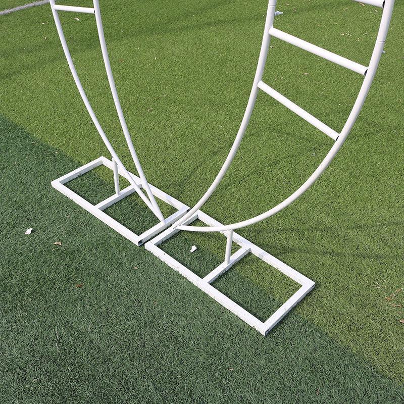 Wedding Iron Art Moon Arch Frame Party Balloon Background - Uflower