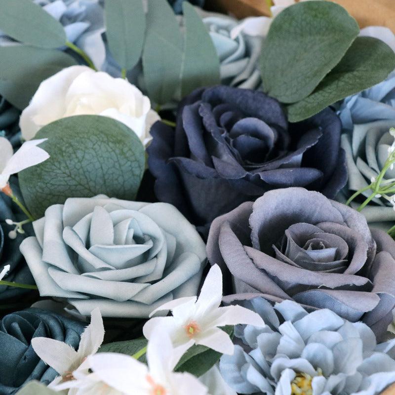 European Wedding Gift Boxed Flowers Simulation Flowers Gift Flower Box Wedding Birthday Party Handmade - Uflower