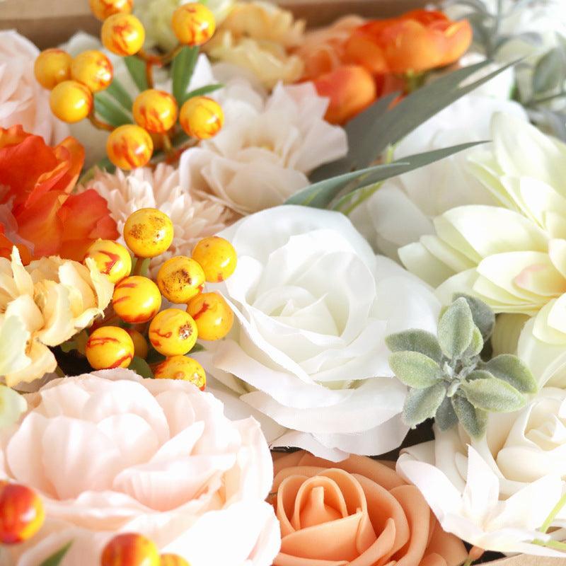 European Simulation Flower Boxed Bouquet Valentine's Day Birthday Gift Box Flower Box - Uflower