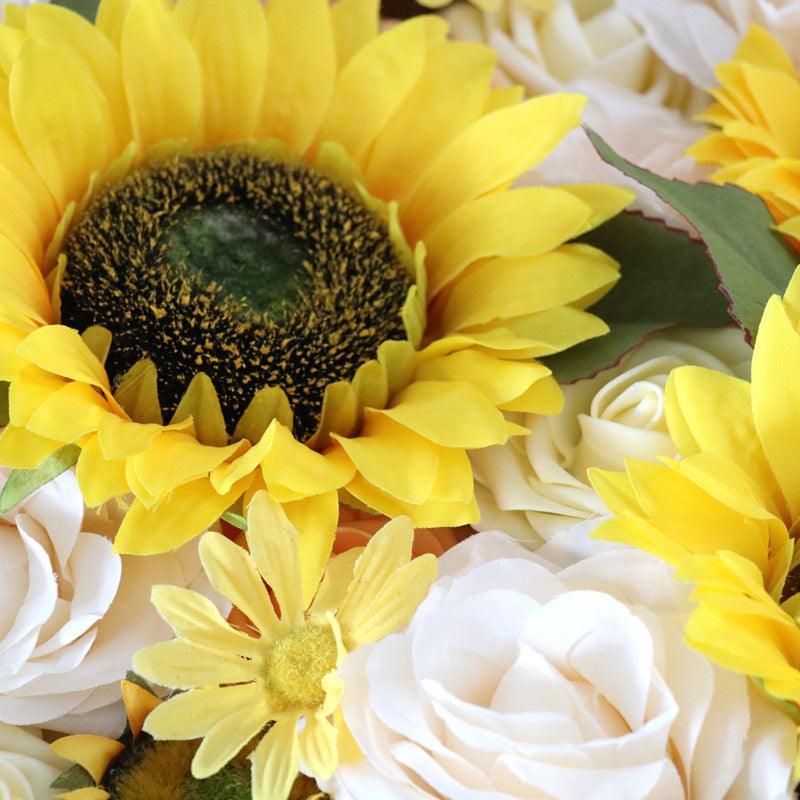 Simulation Sunflower Flower Box Spring Holiday Gift Boxed Flowers Mother's Day Birthday Diy - Uflower