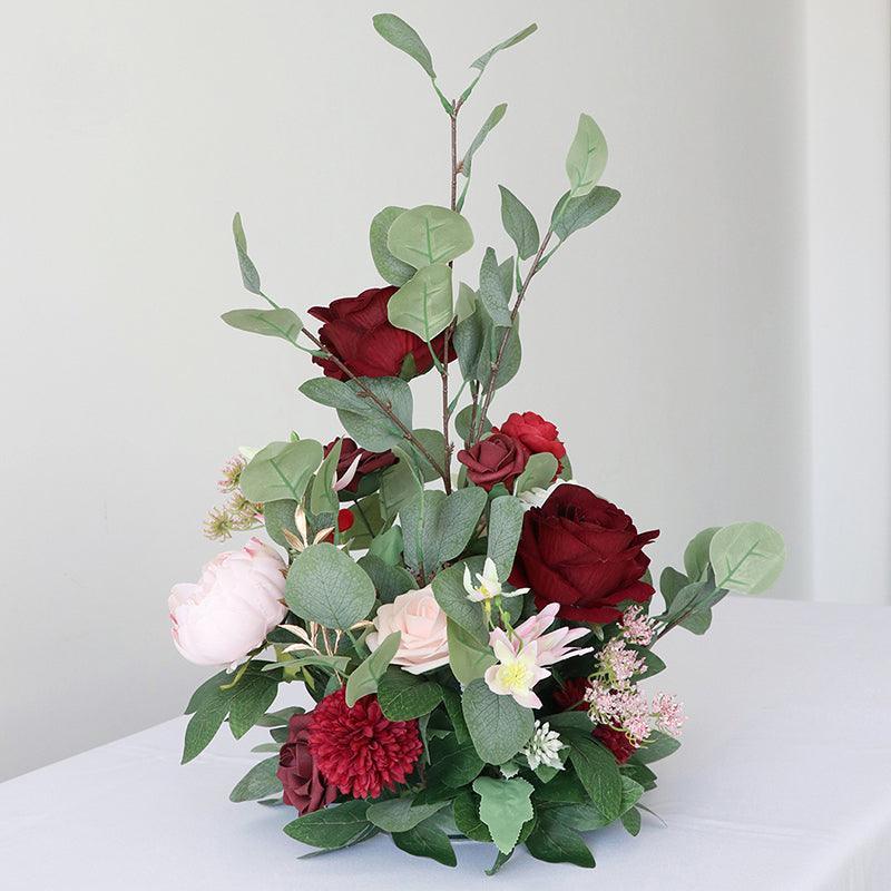 Simulated Flower Wedding Table Flower Road Guide Ground Flower Decoration Flower Ball - Uflower