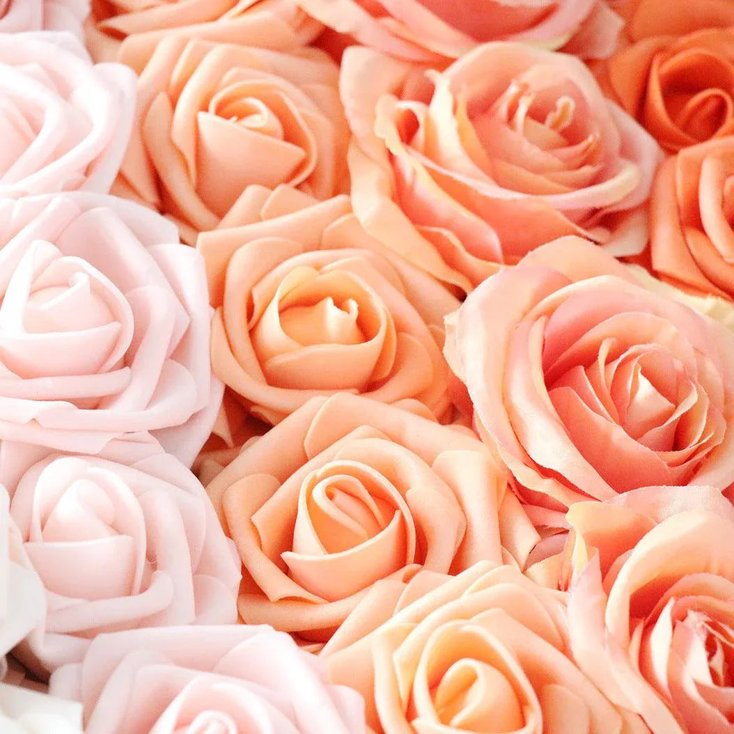 Simulation PE Roses Boxed Flowers Wedding Birthday Party Handmade Gift Flower Boxes - Uflower