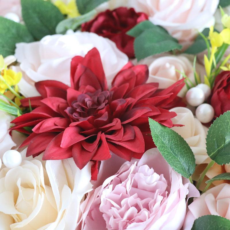 Europe and the United States wedding birthday party gift flower box simulation flowers boxed flowers Diy home bouquet - Uflower