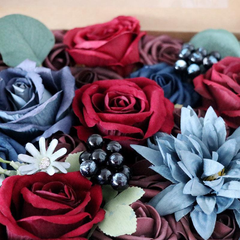 Simulation Flower Box Flower Valentine's Day Birthday Teacher's Day Gift Box Flower Wedding Accompanying Gift - Uflower