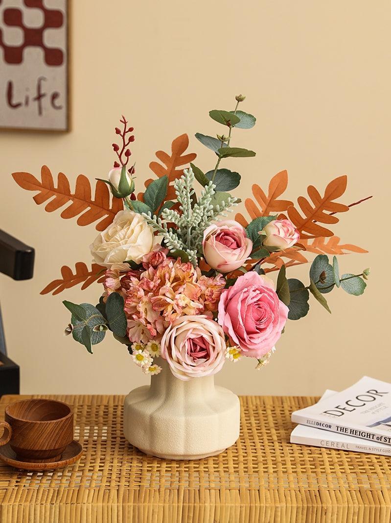 Premium Feeling Hydrangea Simulation Flower High-end Floral Dried Flower Arrangement - Uflower