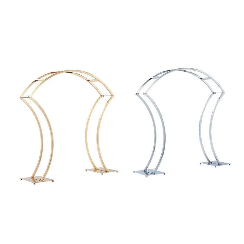 Small Arch Main Table Flower Ware Iron Flower Frame Wedding Props - Uflower