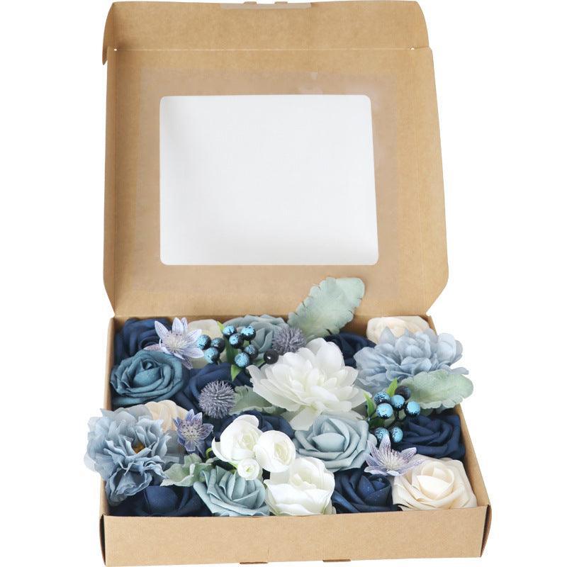 Simulation Boxed Flowers Wedding Holiday Party Handout Gift Flower Box Wedding Diy - Uflower