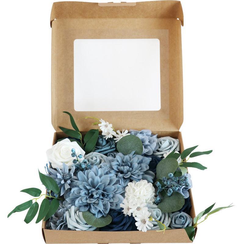 Wedding bridesmaid hand bouquet wedding birthday party favor flower box - Uflower