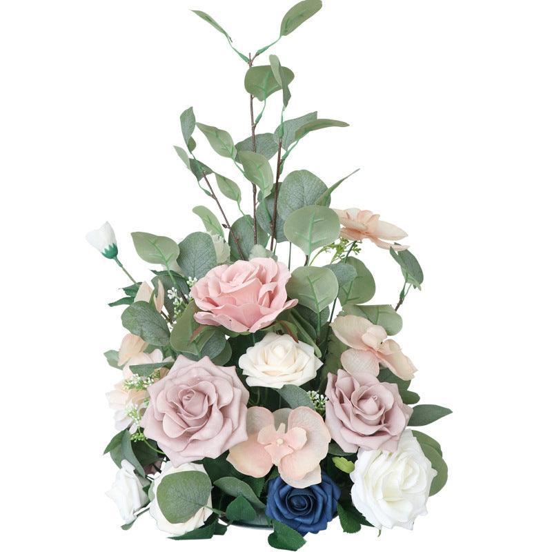 Simulated Flower Wedding Table Flower Road Guide Ground Flower Decoration Flower Ball - Uflower