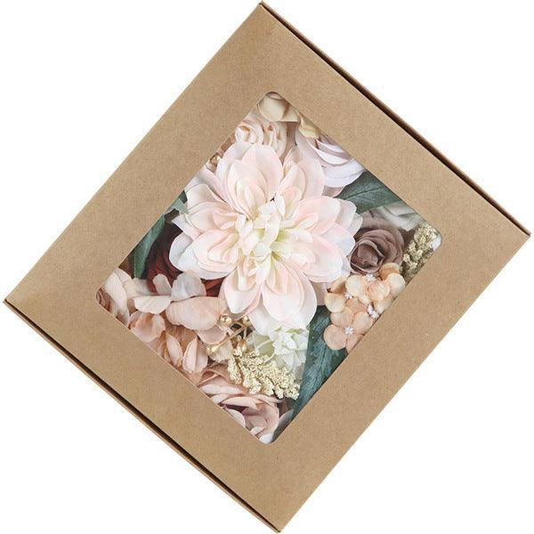 New simulation rose boxed flowers wedding birthday party companion gift flower box - Uflower