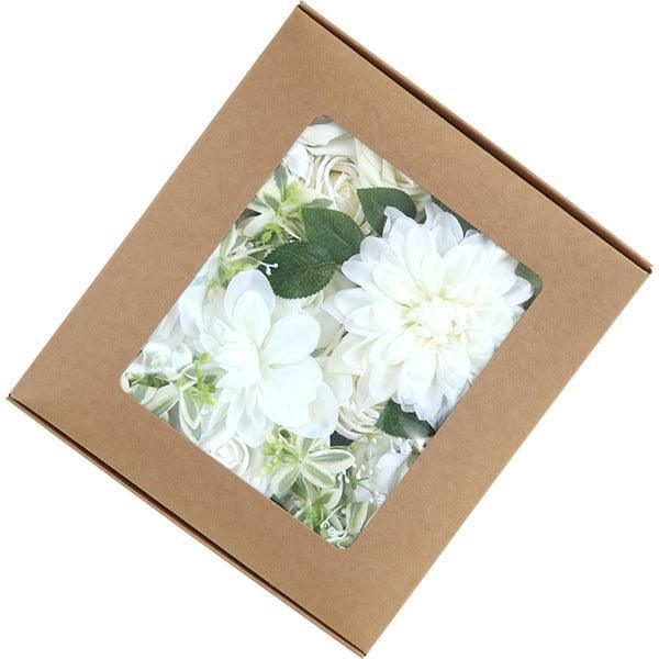 Simulation Boxed Flowers European Wedding DIY Hand Bouquet Valentine's Day Gift Flower Boxes - Uflower