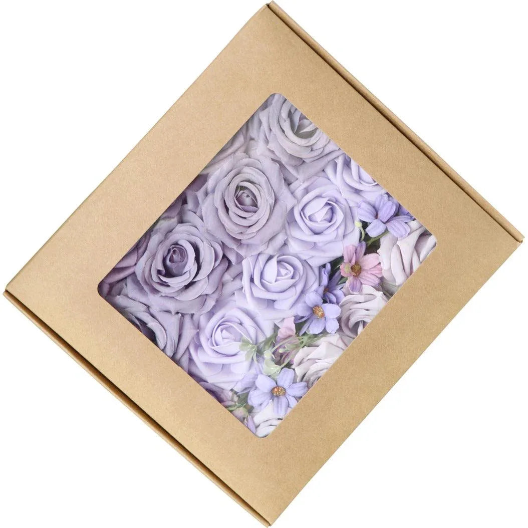 Wedding Boxed Flowers Birthday Party Simulated Flowers Gift Flower Boxes - Uflower